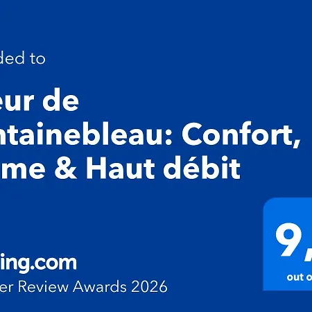 Cœur De Fontainebleau: Confort, Calme&haut Débit *